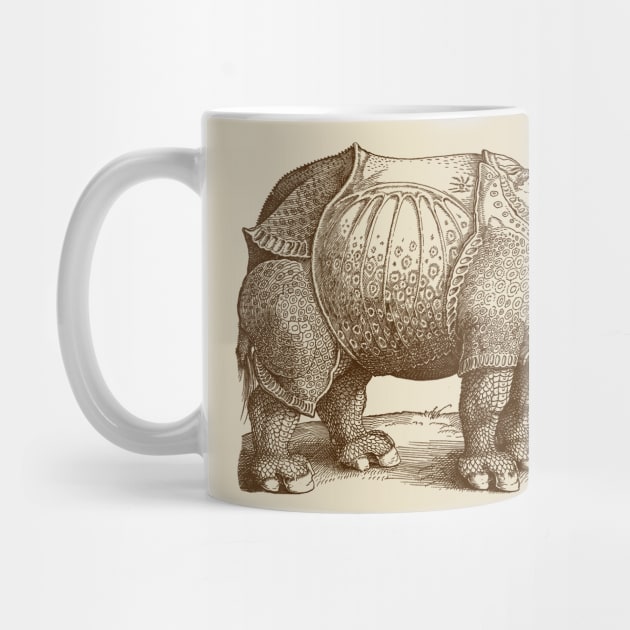 Albrecht Durer's Rhinoceros by Pixelchicken